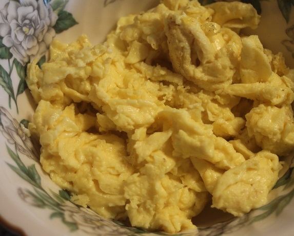 eggs-scrambled for cockerels