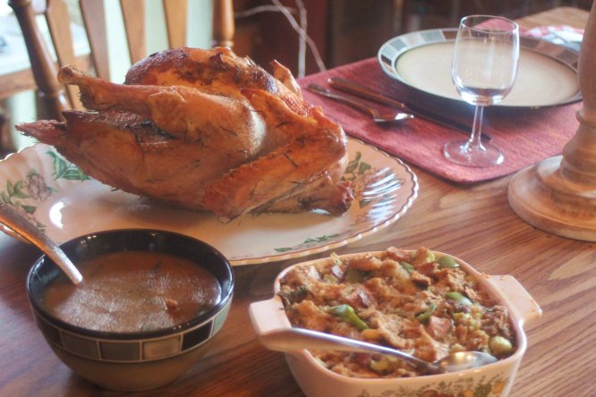 turkey, recipe, heritage, heirloom, small, roasted